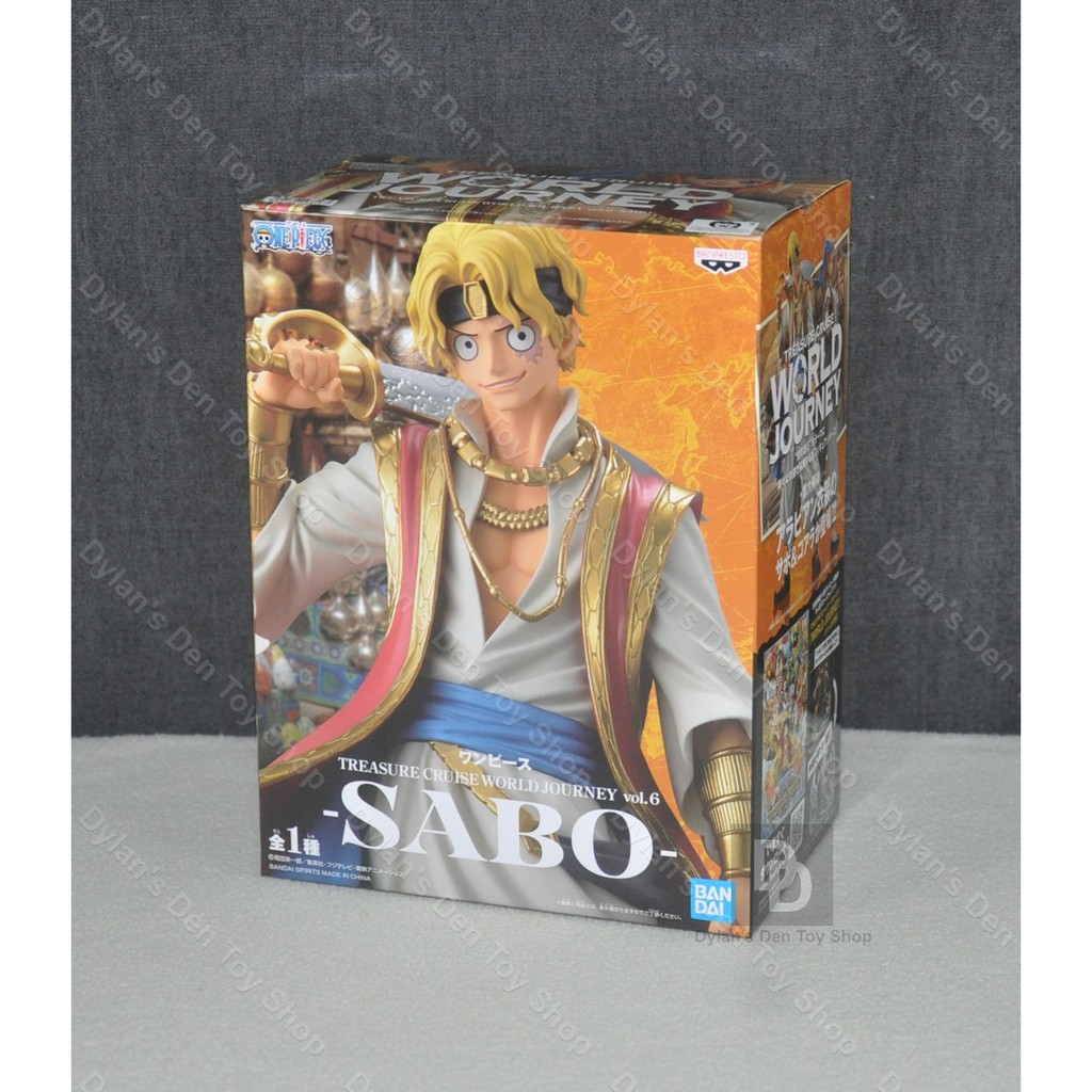 Sabo Treasure Cruise World Journey Vol 6 One Piece Banpresto Authentic Shopee Philippines