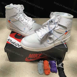 aj1 ow white