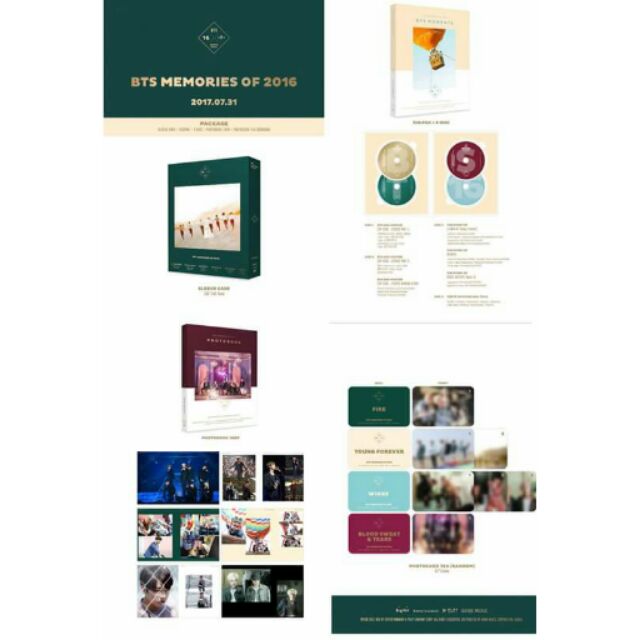 【本物新品保証】 BTS 2016 of MEMORIES ミュージック