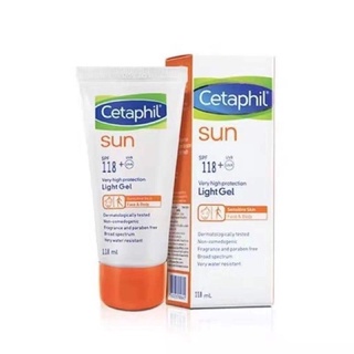 Cetaphil Sunblock SPF 118+ Light Gel (Face & Body) 118ml/sunscreen protection