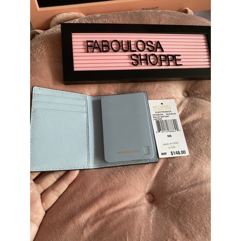 100 ORIGINAL MICHAEL KORS CARD AND POWER BANK! | Shopee Philippines