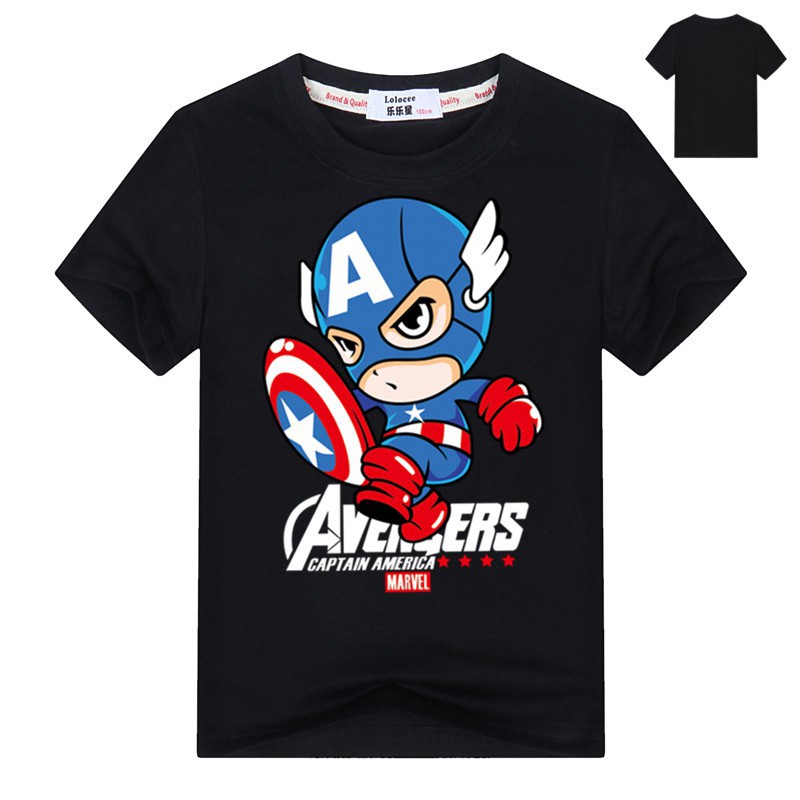 boys captain america t shirt