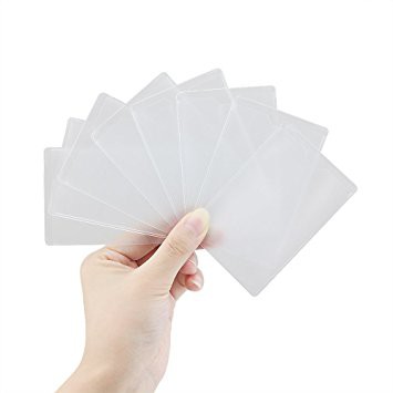 Card Sleeves Transparent 2 5 X 3 5 Shopee Philippines