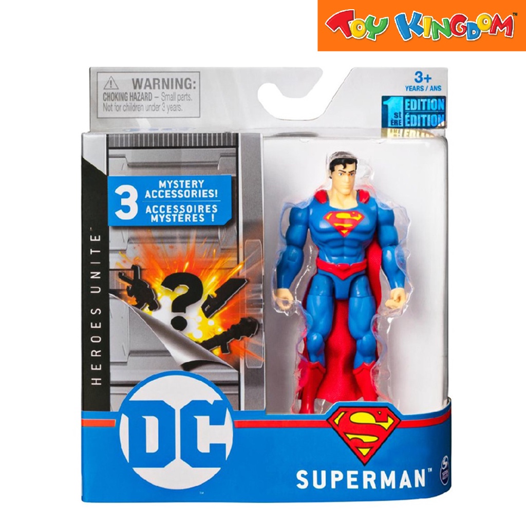 DC Comics Superman 4 inch Action Figure | Shopee Philippines