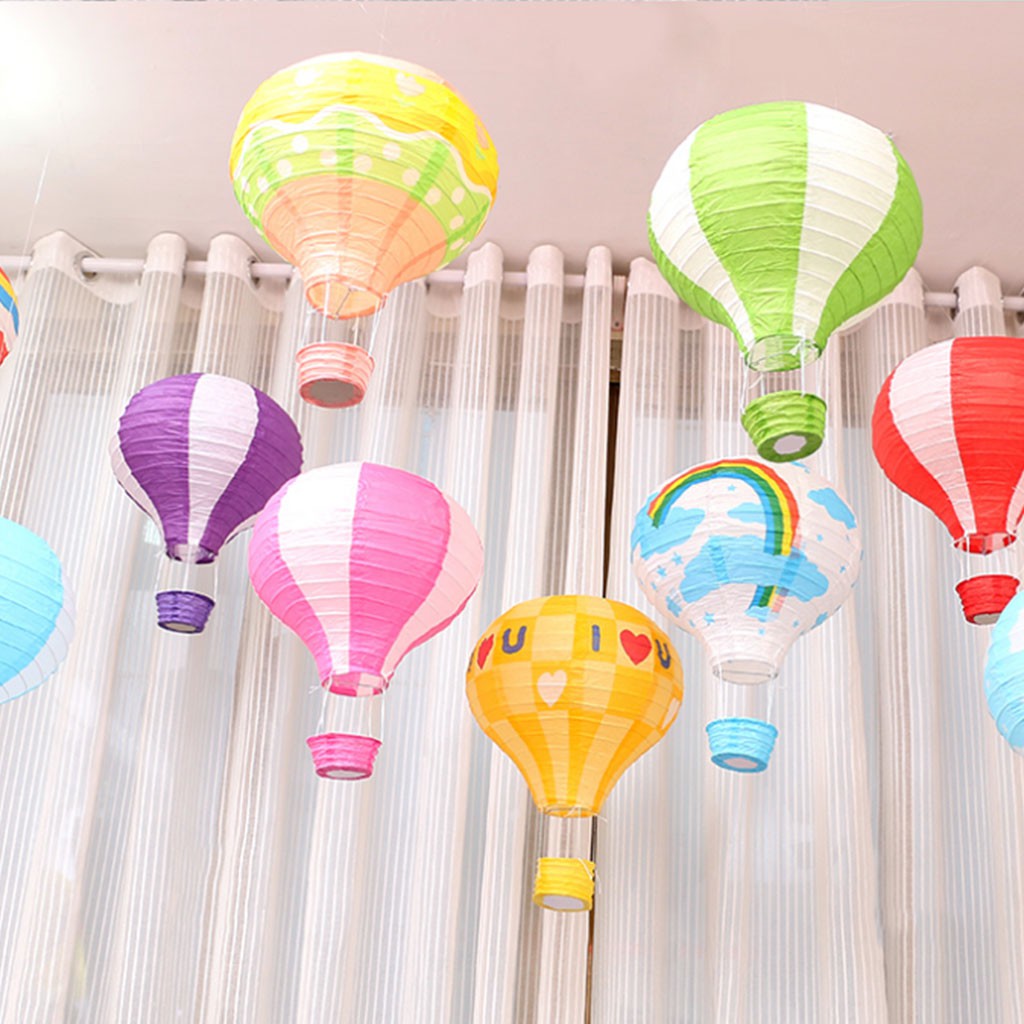 Hot Air Balloon Hanging Paper Lantern Party Decorations