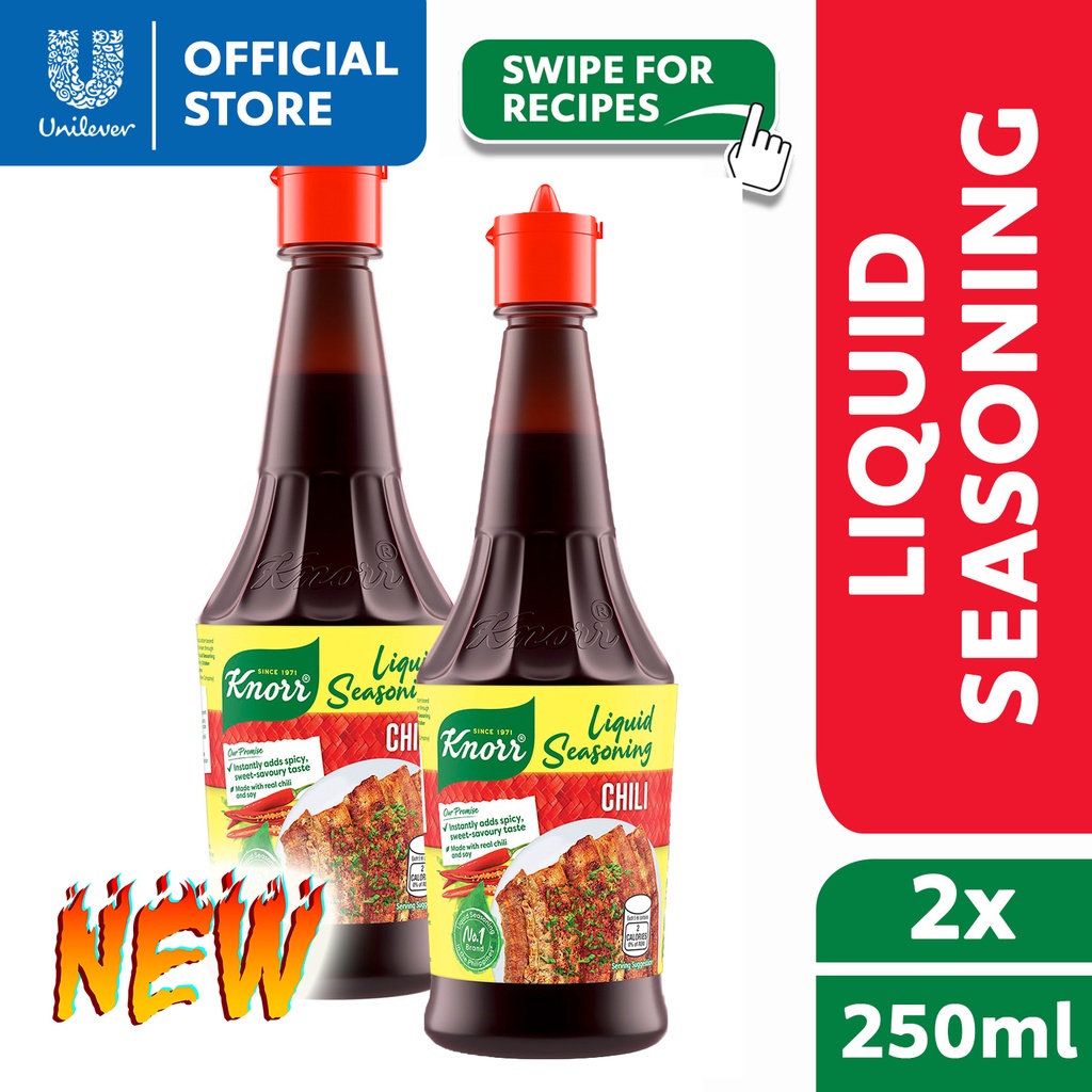 Knorr Liquid Seasoning And Chili Seasoning Liquid Spices Made With Real