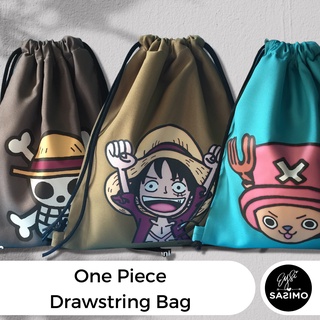 One Piece Themed Drawstring Bag | Monkey D Luffy | Chopper