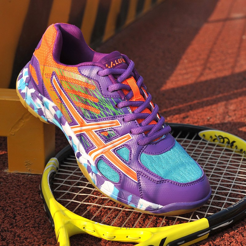 colorful tennis shoes