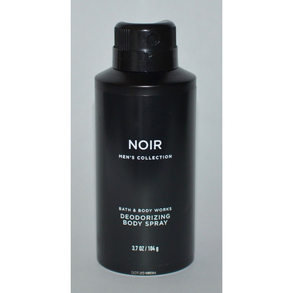 Bath & Body Works NOIR Deodorizing Body Spray | Shopee Philippines