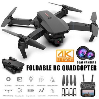 E88 Drone 4K HD Dual/Single Camera Remote Control Wide Angle Fpv Drone ...