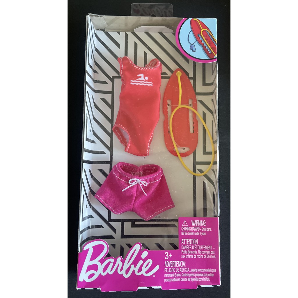 barbie fashion pack swimsuit