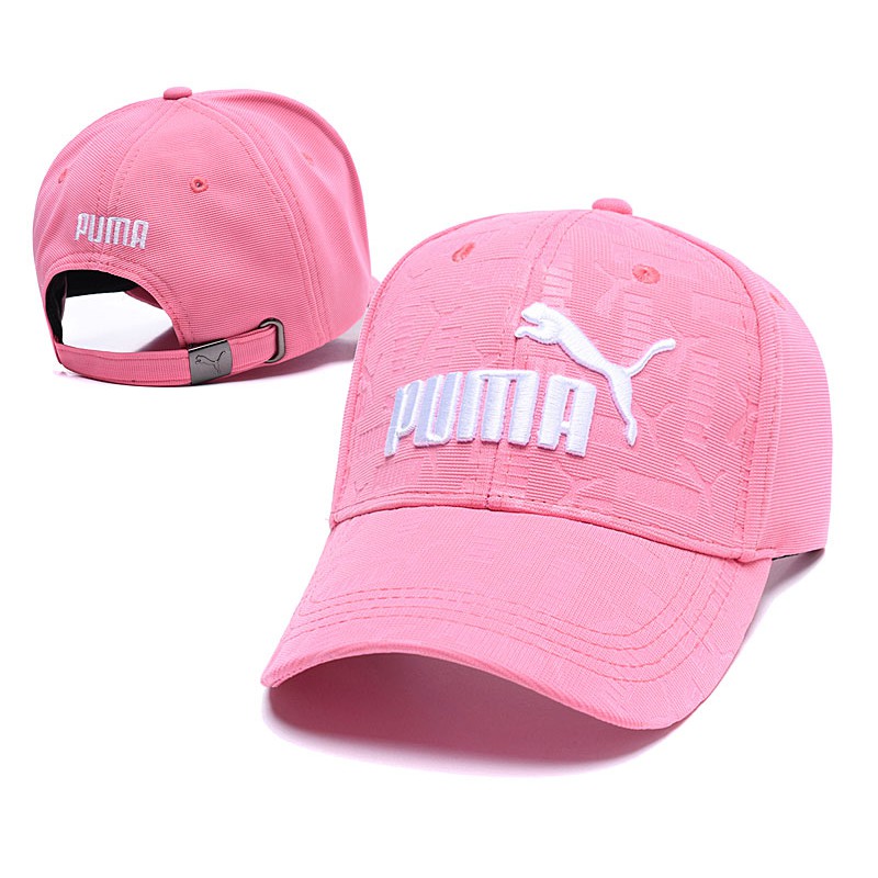 puma pink cap