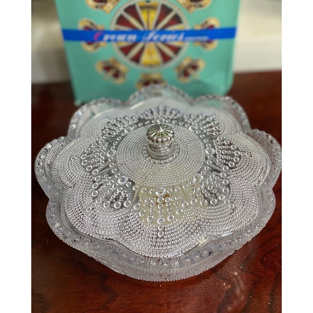 plastic crystal serving bowl/with cover/ made in Japan Shopee Philippines