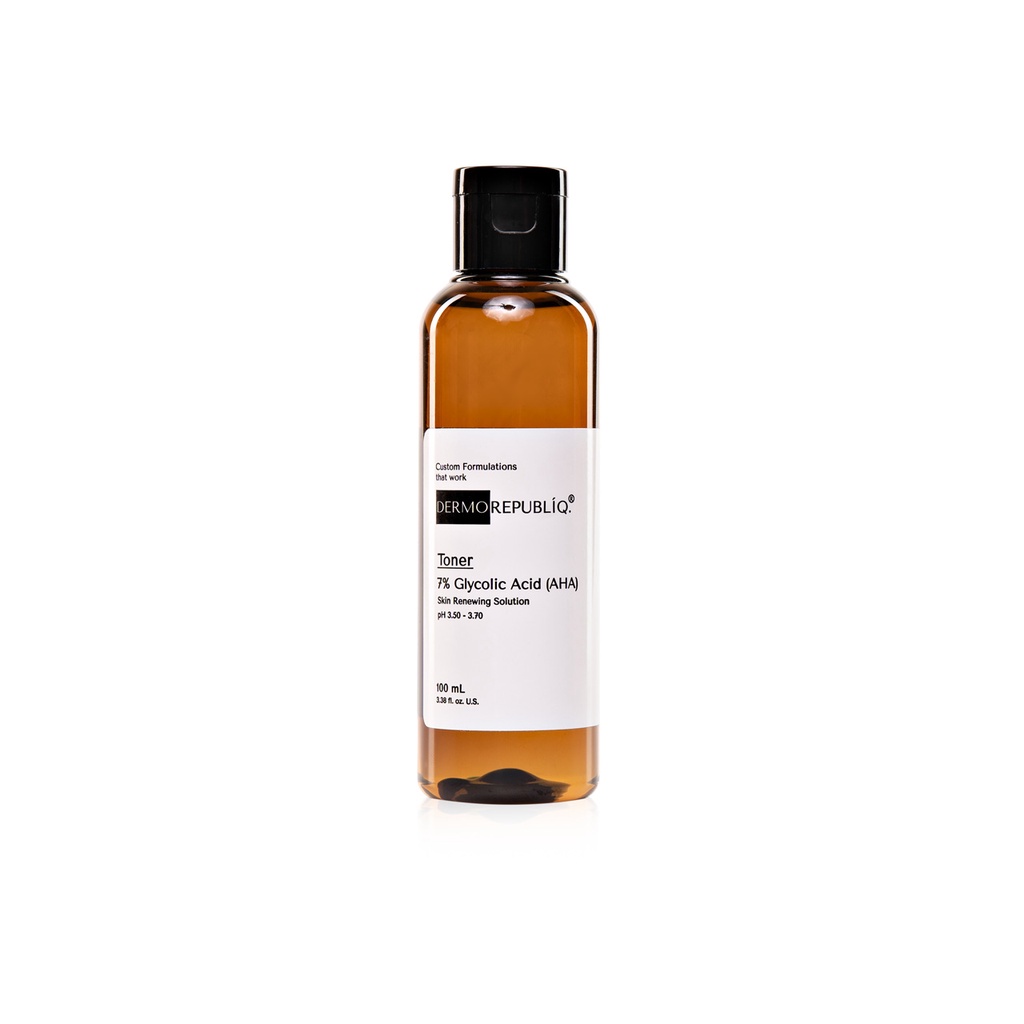 Dermorepubliq 7 Glycolic Acid (AHA) Skin Renewing Toner 100 mL