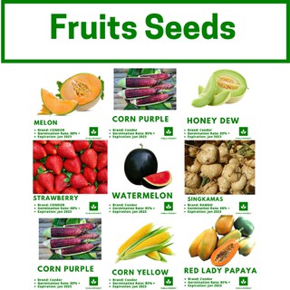 Fruits And Plant Seeds High Yielding Good Quality 