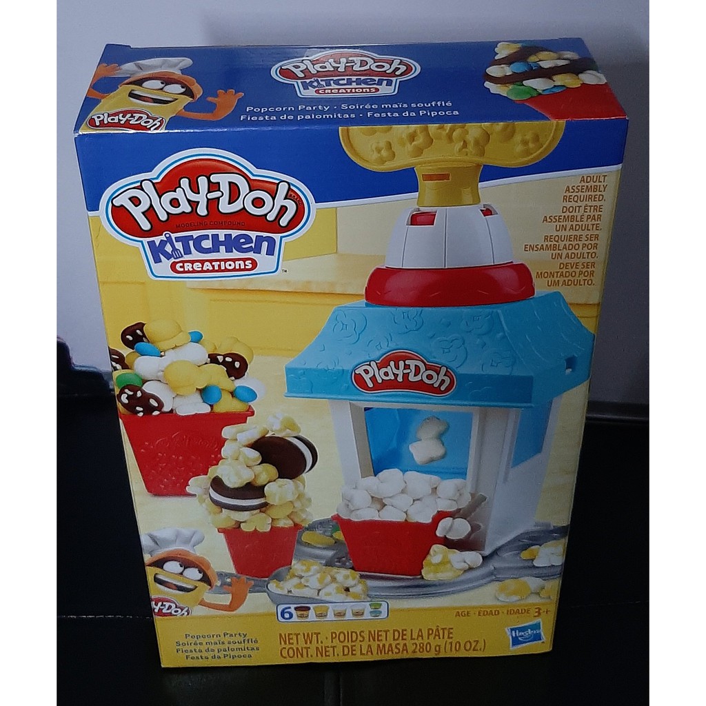 play doh kitchen creations popcorn