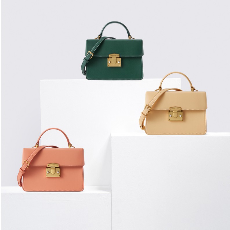 charles and keith box bag