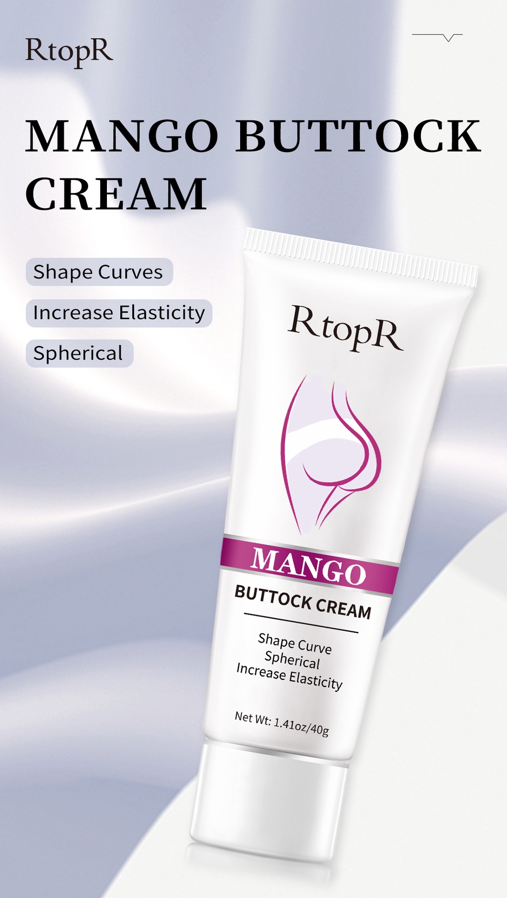 RtopR Mango Sexy Buttock Enhancement Cream Body Skin Care Hip Firming Cream Whitening