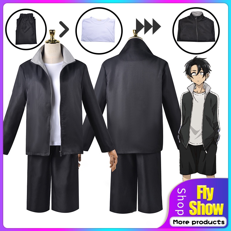 Anime Call of The Night Yamori Kou Cosplay Costume Black Suit Jacket ...