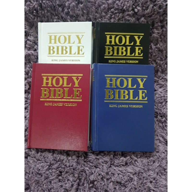 HOLY BIBLE KING JAMES VERSION HARD BOUND COMPACT SIZE Shopee Philippines