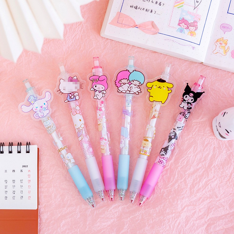 Sanrio Series gel pen My Melody Pom Pom Purin Ballpoint Pen 0.5mmBlack ...