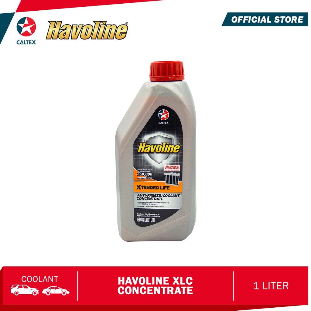 Caltex Havoline XLC Concentrate Coolant 1 Liter | Shopee Philippines