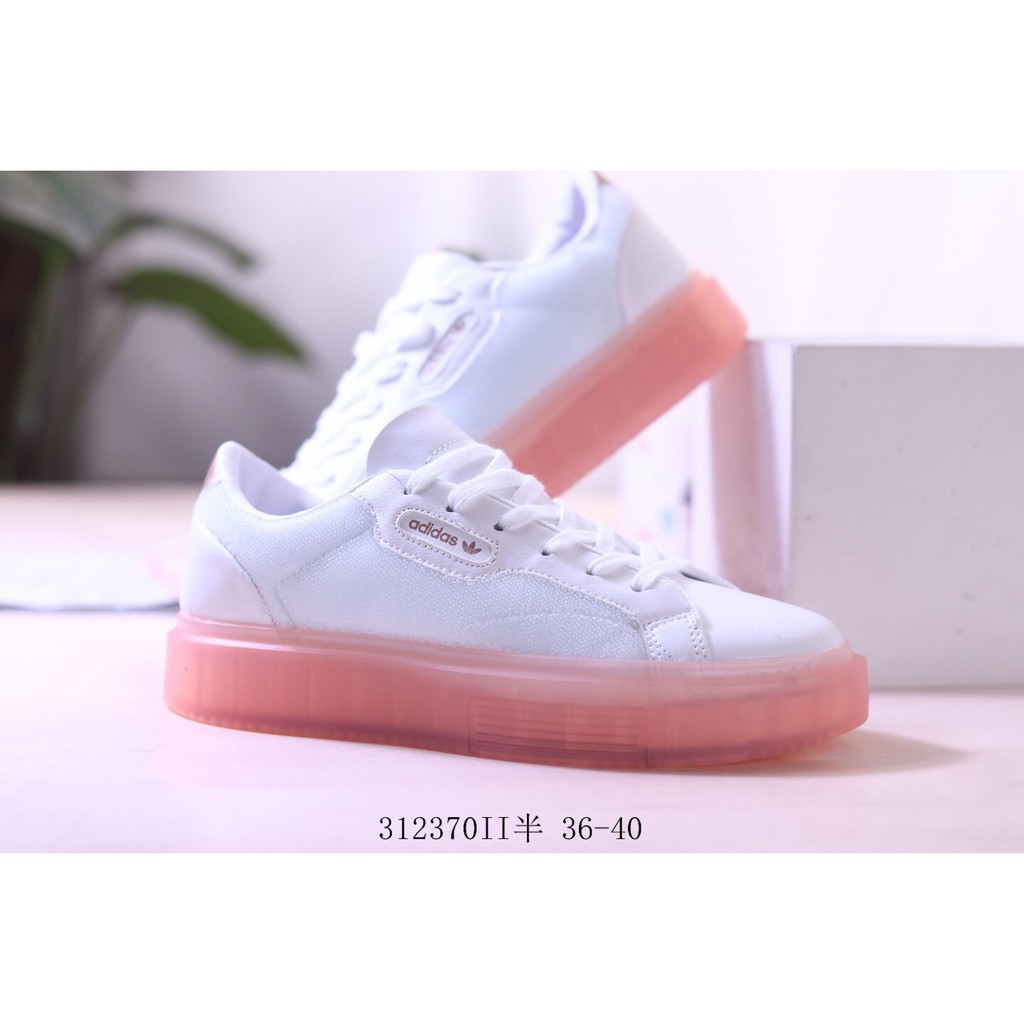 adidas sleek super shoes pink