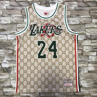 lakers gucci jersey