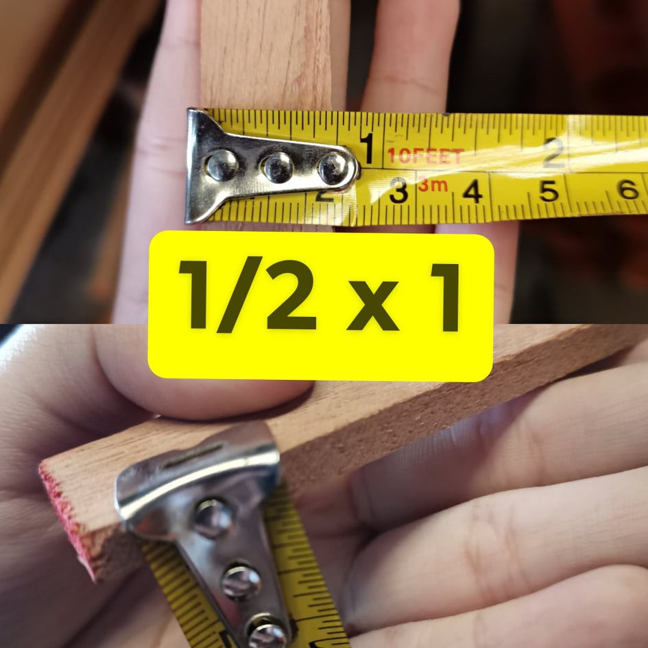 Kiln Makinis Wood Lumber 1 2 X 1 To Quarter C Good Quality Shopee Philippines