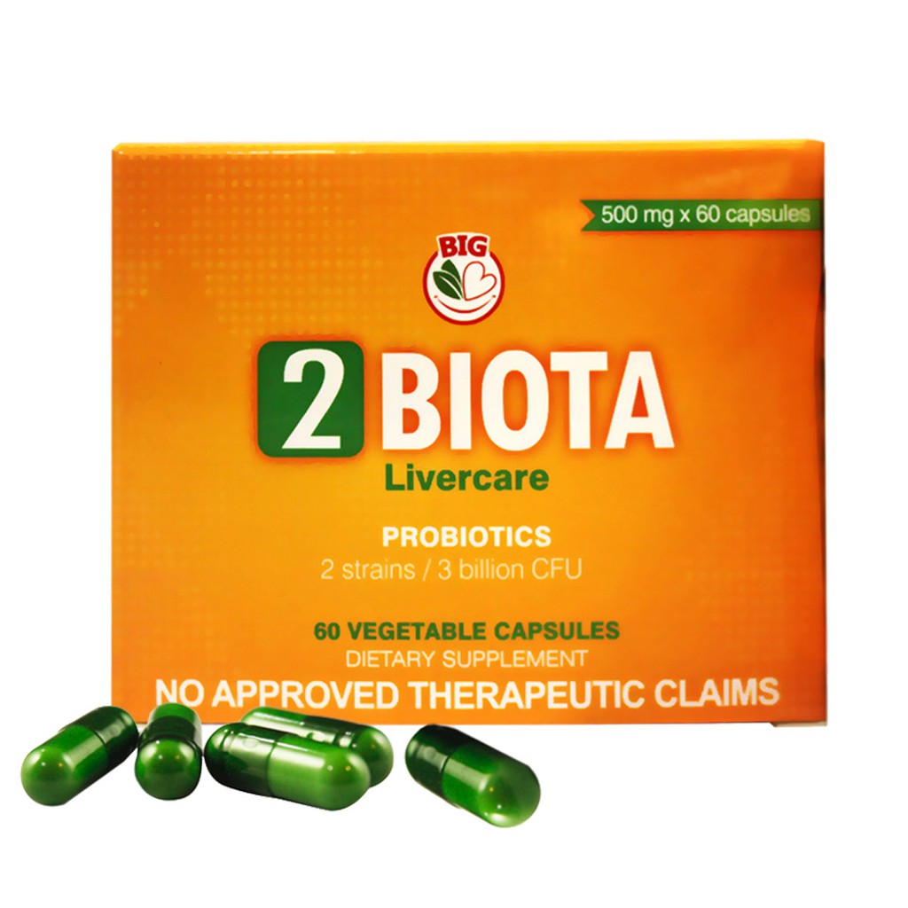 2 Biota Liver Supplement Probiotics 60 Capsules With 2 Diverse