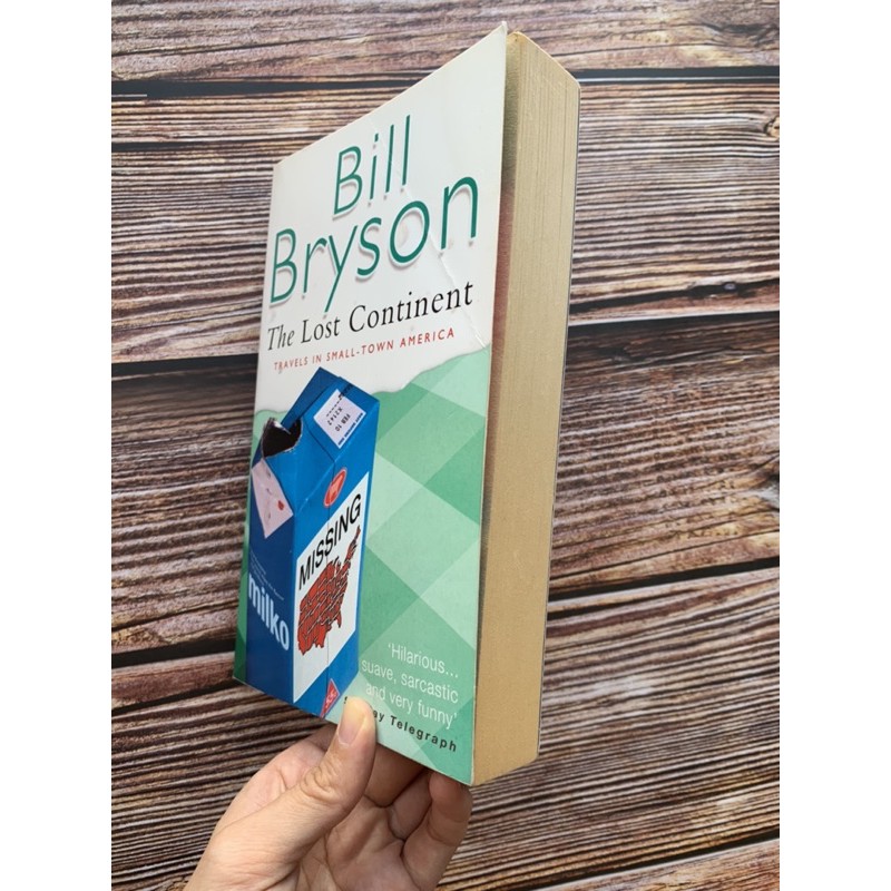 The Lost Continent Travels In Small Town America By Bill Bryson Shopee Philippines