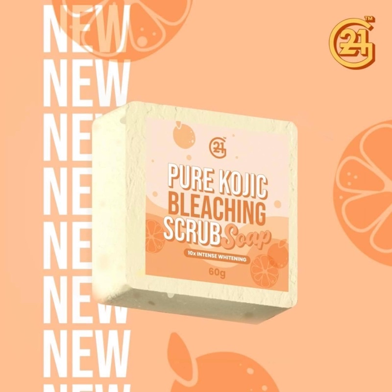 G21 pure Kojic bleaching scrub soap + freebies Shopee Philippines