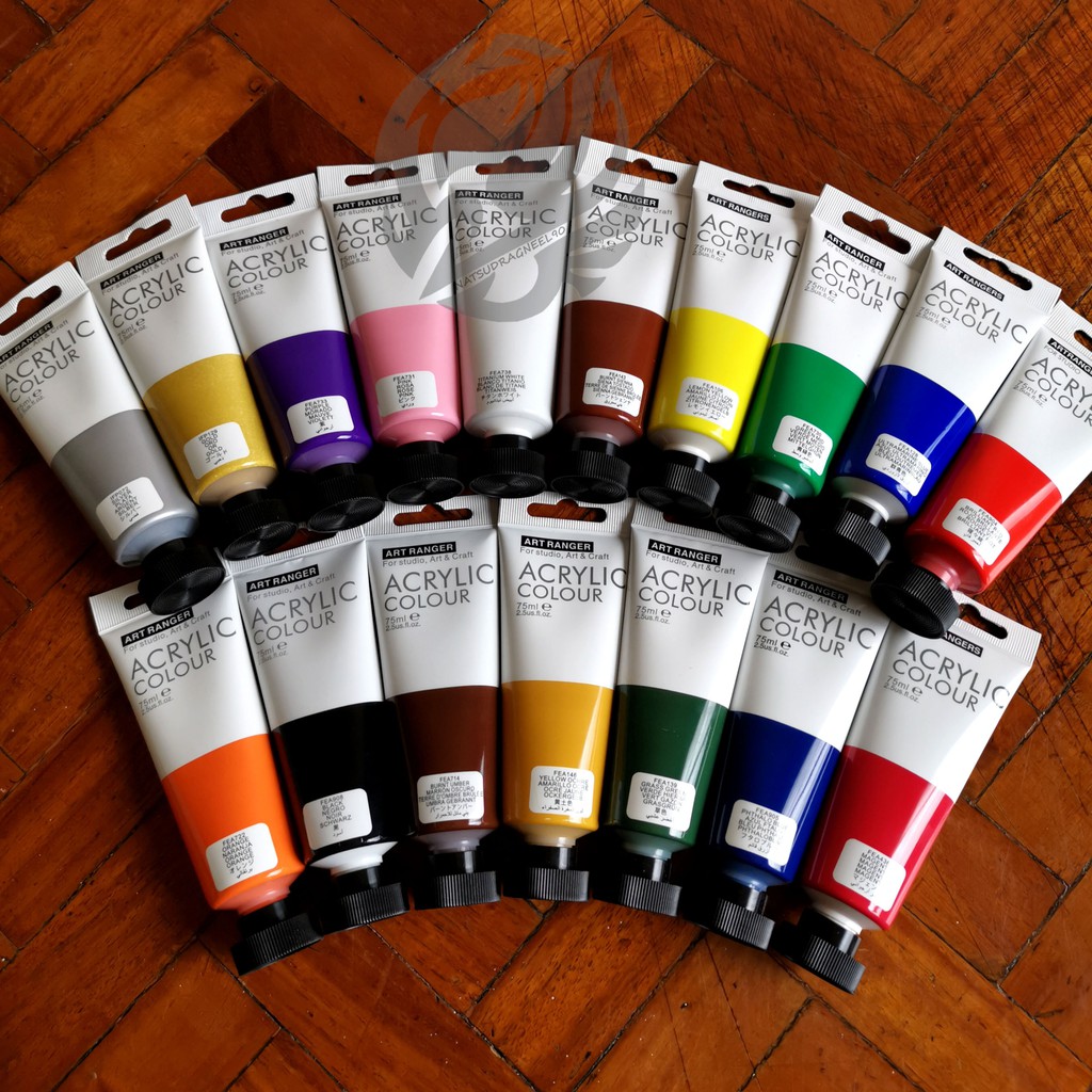 Art RangerREGULAR Colors Acrylic Paint [75ml] Shopee Philippines