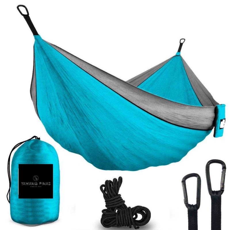 Outdoor Camping Hammock / Duyan / Heavy Duty for Hiking & Travel (Yamang Pinas) Shopee Philippines