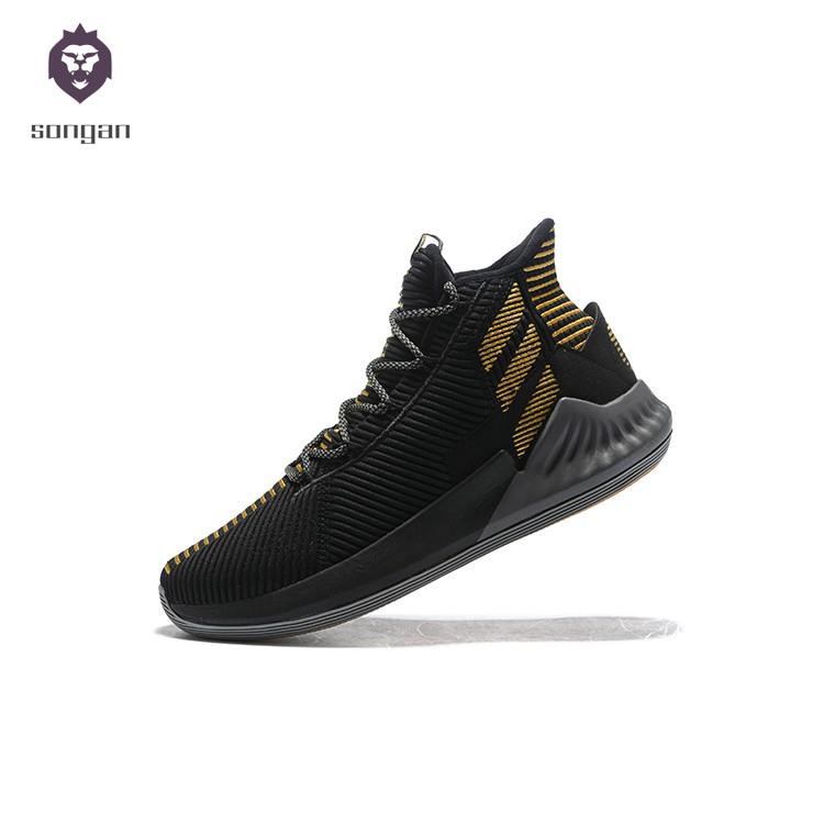 derrick rose 9 black and gold