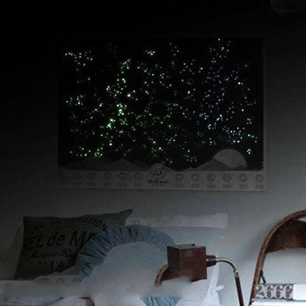 Vintage Astronomy Chart Map Constellation Glow In The Dark