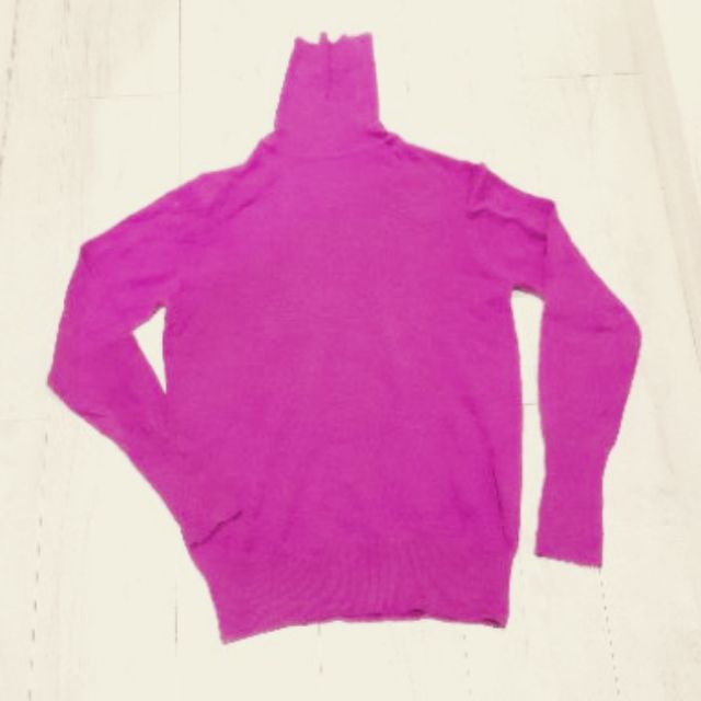 zara pink turtleneck