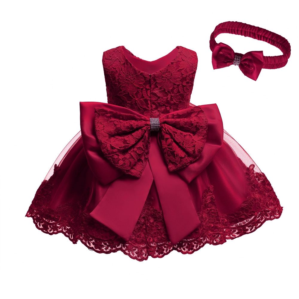baby bow dress