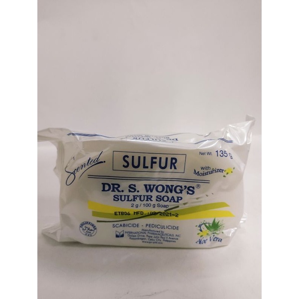 Dr. Wong's Sulfur Soap With Moisturizer 135g