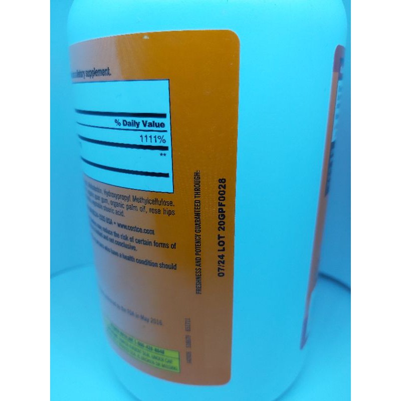 Kirkland Vit C 1000 mg Shopee Philippines