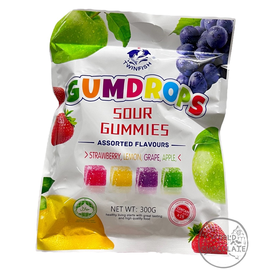 Mixed Fruit Jelly GUMDROPS Sour Gummies Gummy Shopee Philippines
