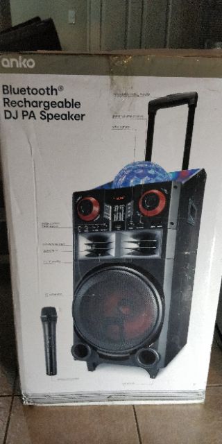 dj pa karaoke speaker
