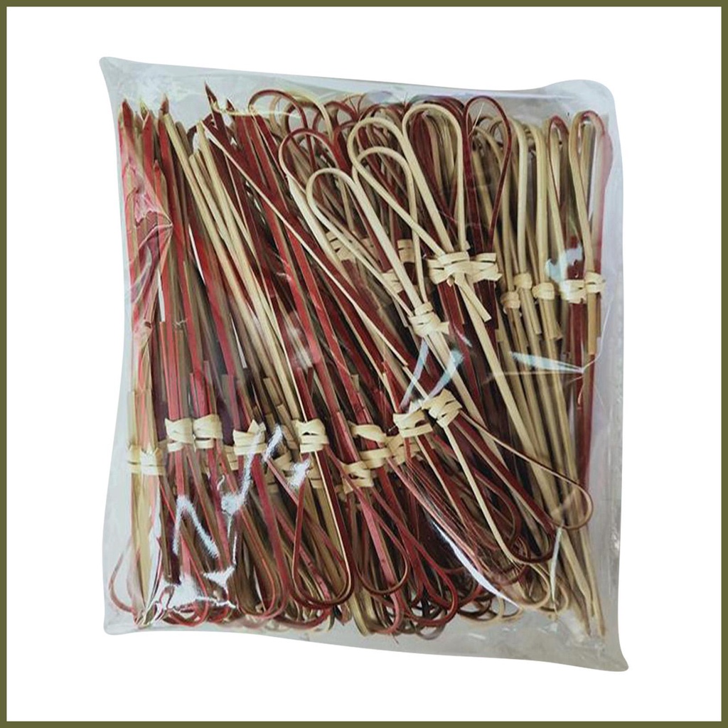 Skewers for Appetizers Natural Environmentally Friendly Bamboo Skewers