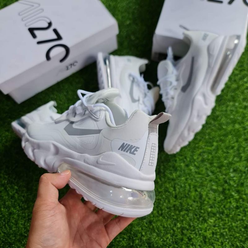 nike react 270 triple white