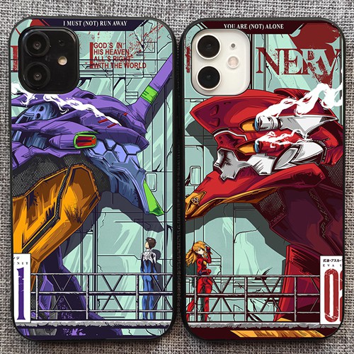 Iphone11 Pro Max Xr 8plus First Machine Asuka Eva Anime Glass Phone Case Shopee Philippines