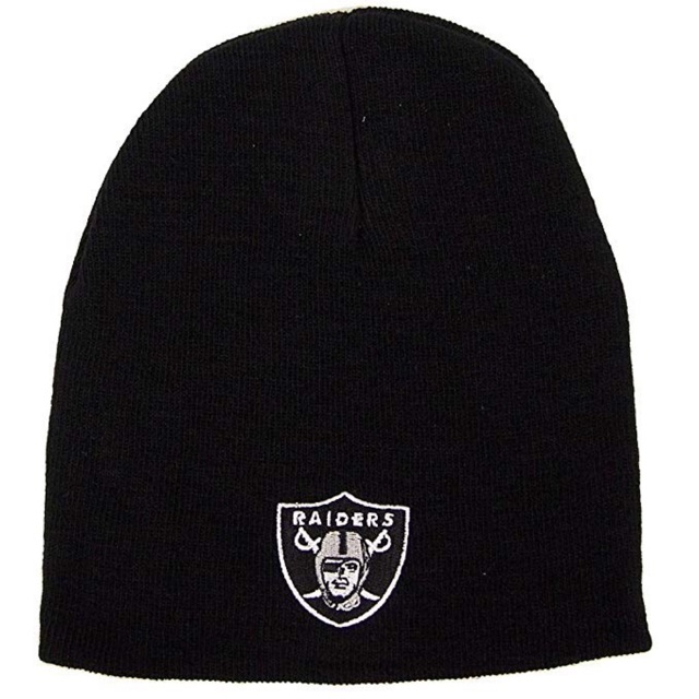 raiders beanie hat