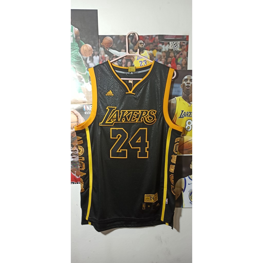 black snakeskin lakers jersey