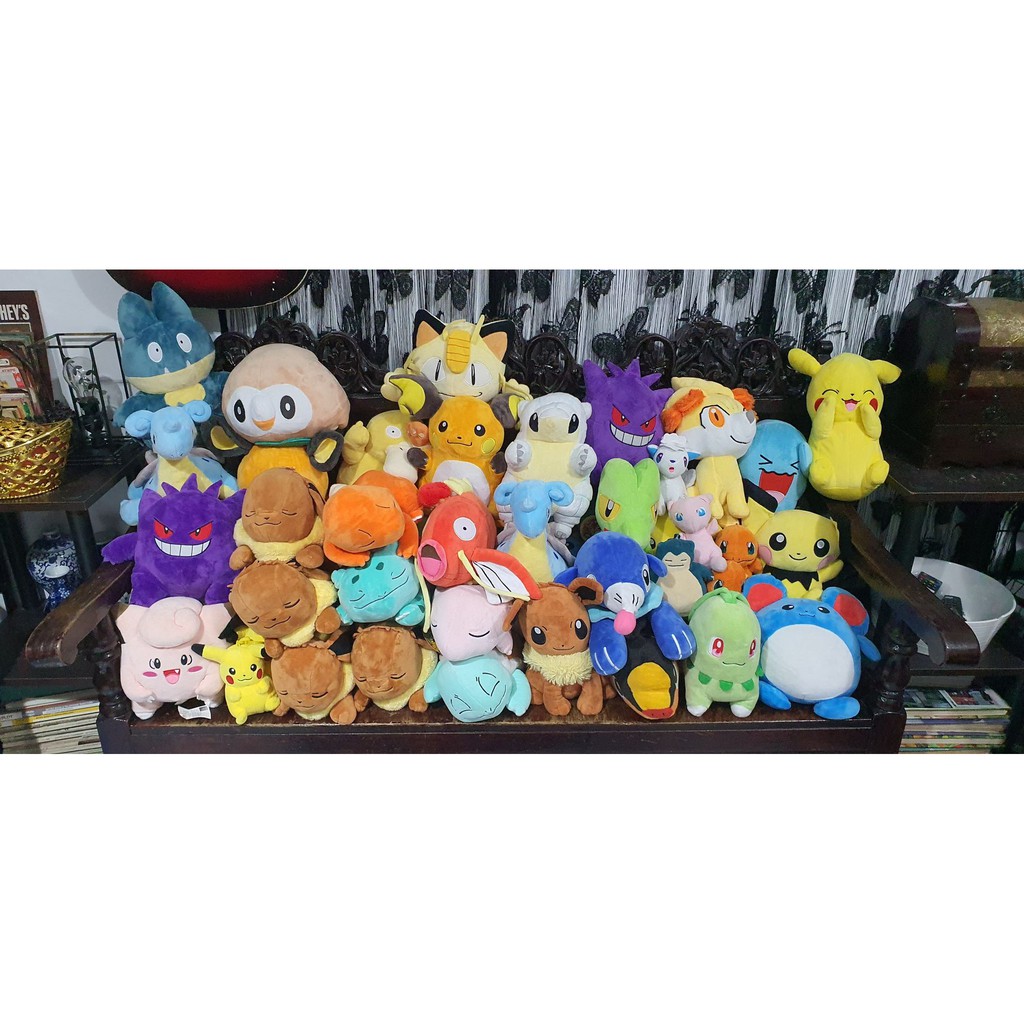 pokemon plush set