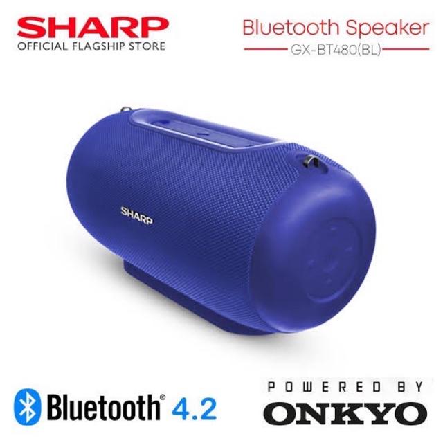 sharp bluetooth boombox