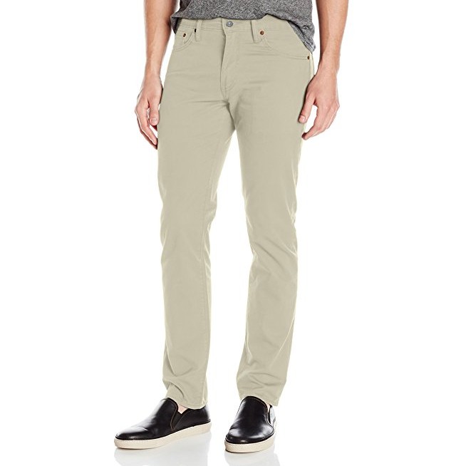 levi's 511 slim fit khaki